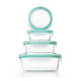 OXO Good Grips 12 Piece Smart Seal Glass Container Set E5