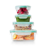 OXO Good Grips 12 Piece Smart Seal Glass Container Set E5