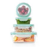 OXO Good Grips 12 Piece Smart Seal Glass Container Set J1