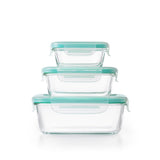 OXO Good Grips 12 Piece Smart Seal Glass Container Set J1