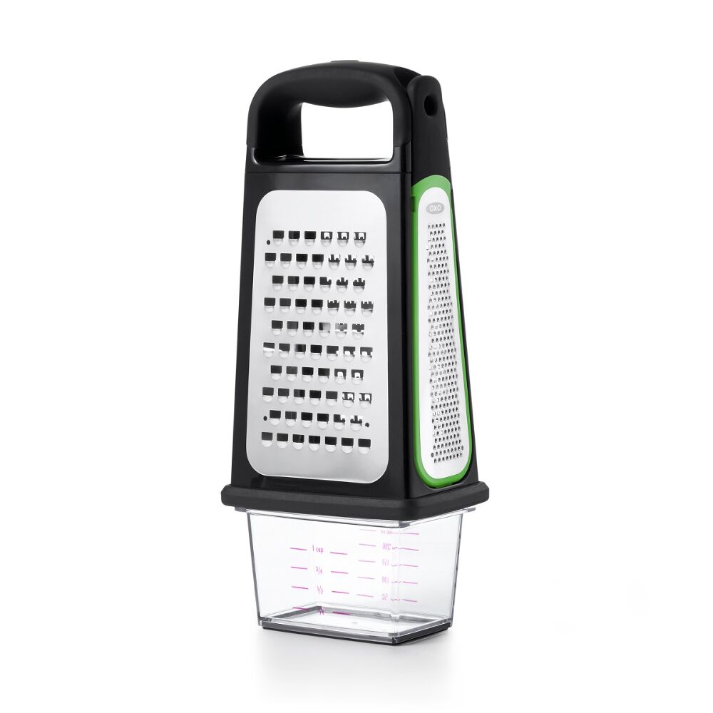 Etched Box Grater With Removable Zester Z6
