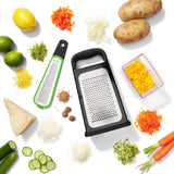 Etched Box Grater With Removable Zester Z6
