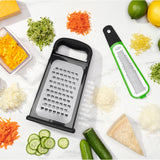 Etched Box Grater With Removable Zester Z6