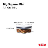 POP Container - Big Square Mini (1.1 Qt.) T7
