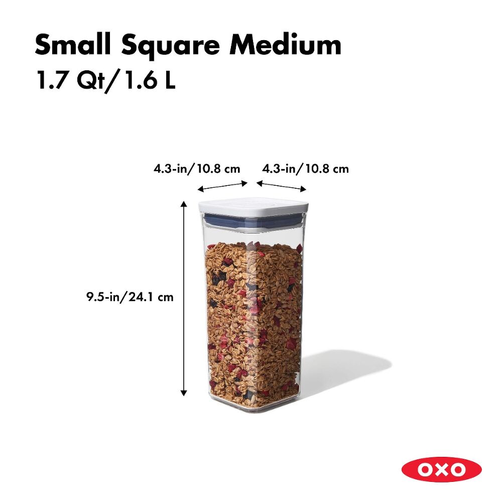 POP Container - Small Square Medium (1.7 Qt.) E7