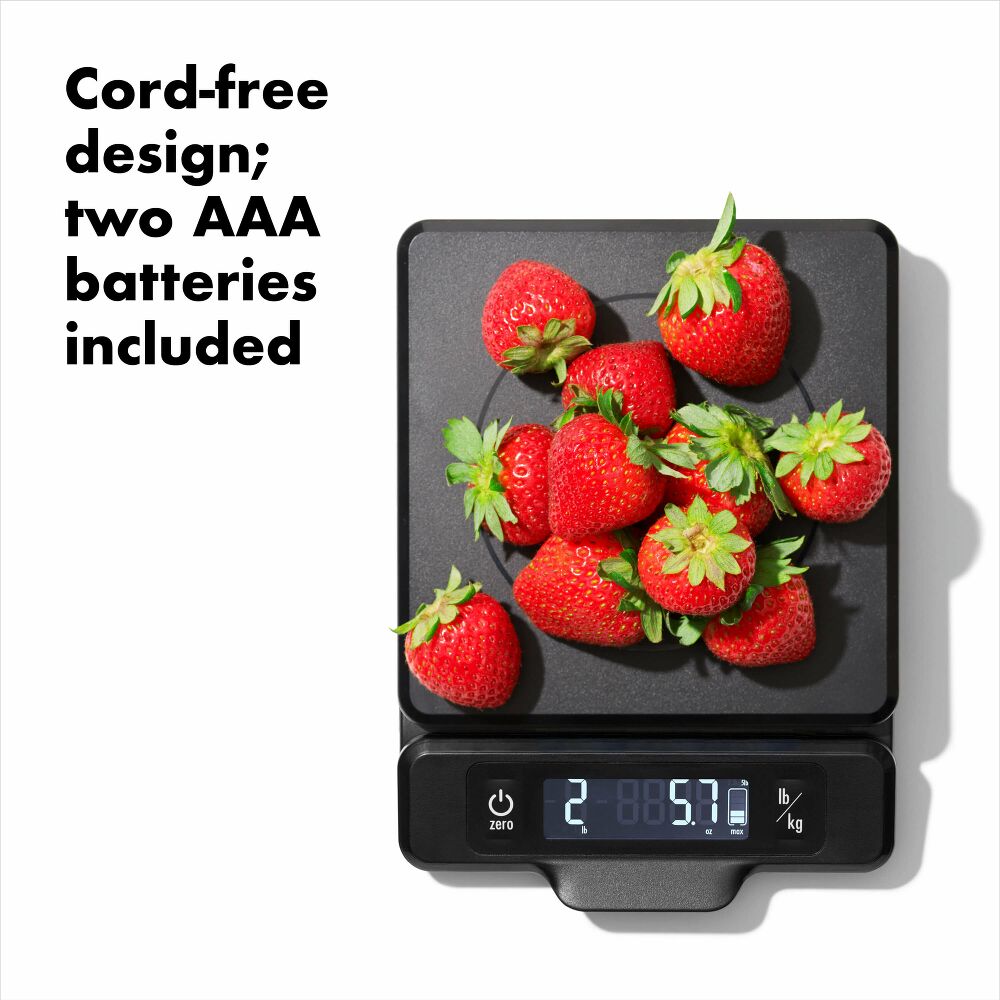 5 lb Food Scale with Pull-Out Display R9