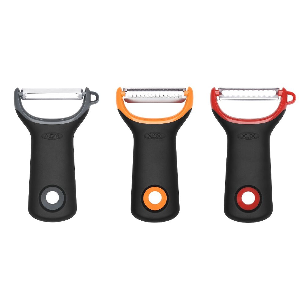 3-Piece Prep Peeler Set, Assorted Blades G6
