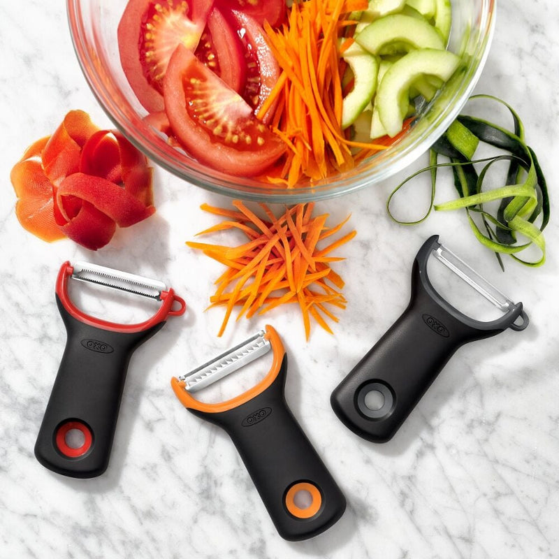 3-Piece Prep Peeler Set, Assorted Blades G6