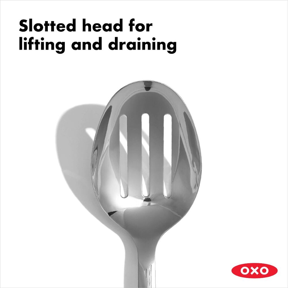 Stainless Steel Slotted Spoon T7