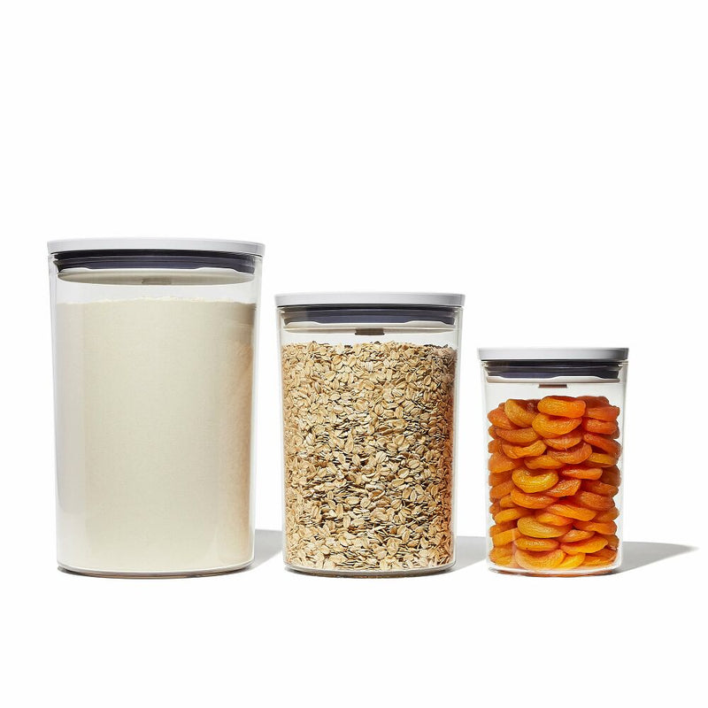 3-Piece POP Round Canister Graduated Set U2