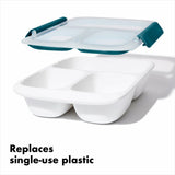 Prep & Go 4.1-Cup Divided Container Z0