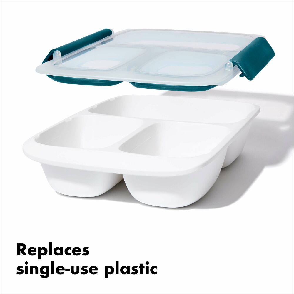 Prep & Go 4.1-Cup Divided Container Z0