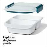 Prep & Go 2-Cup Divided Container F4
