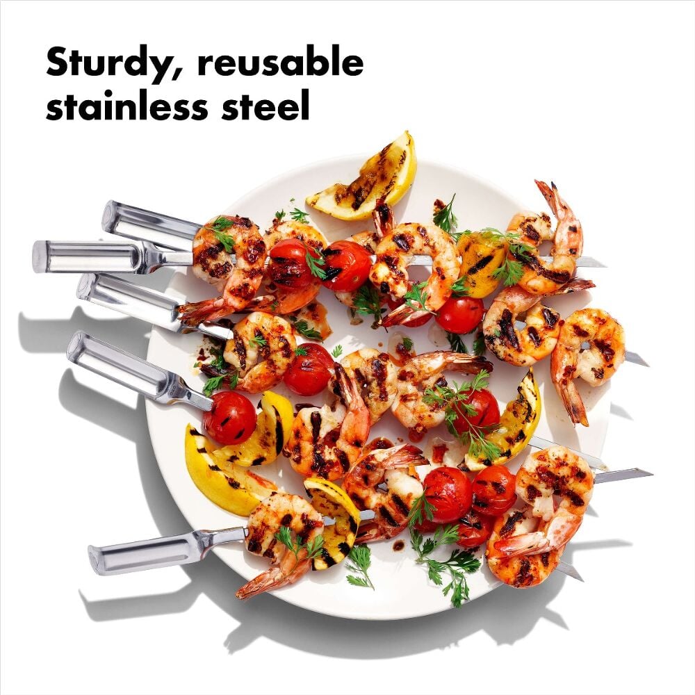 6-Piece Grilling Skewer Set T9