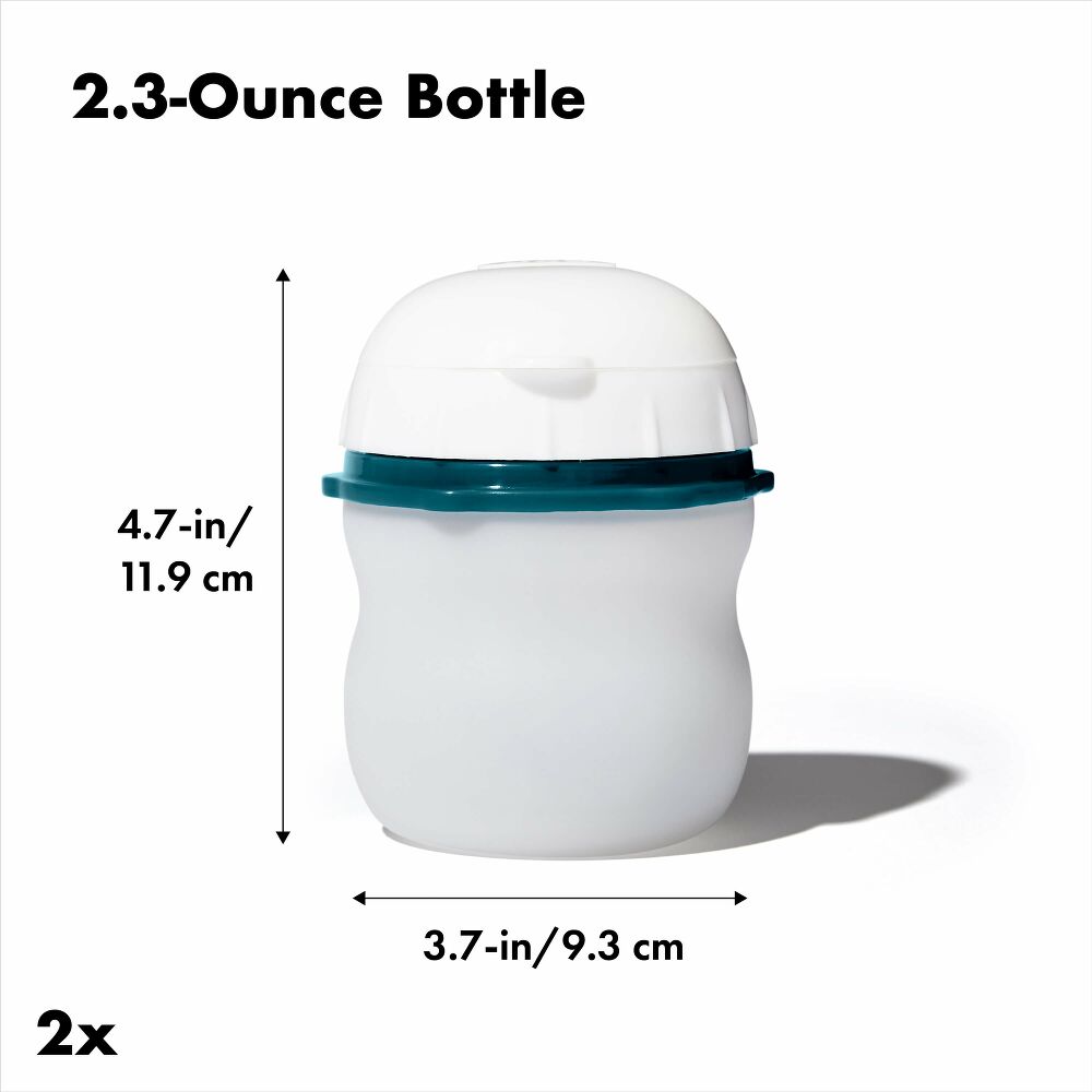 Prep & Go Silicone Squeeze Bottle - 2 Pack J4