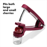 OXO Good Grips Cherry & Olive Pitter - Beet Z2