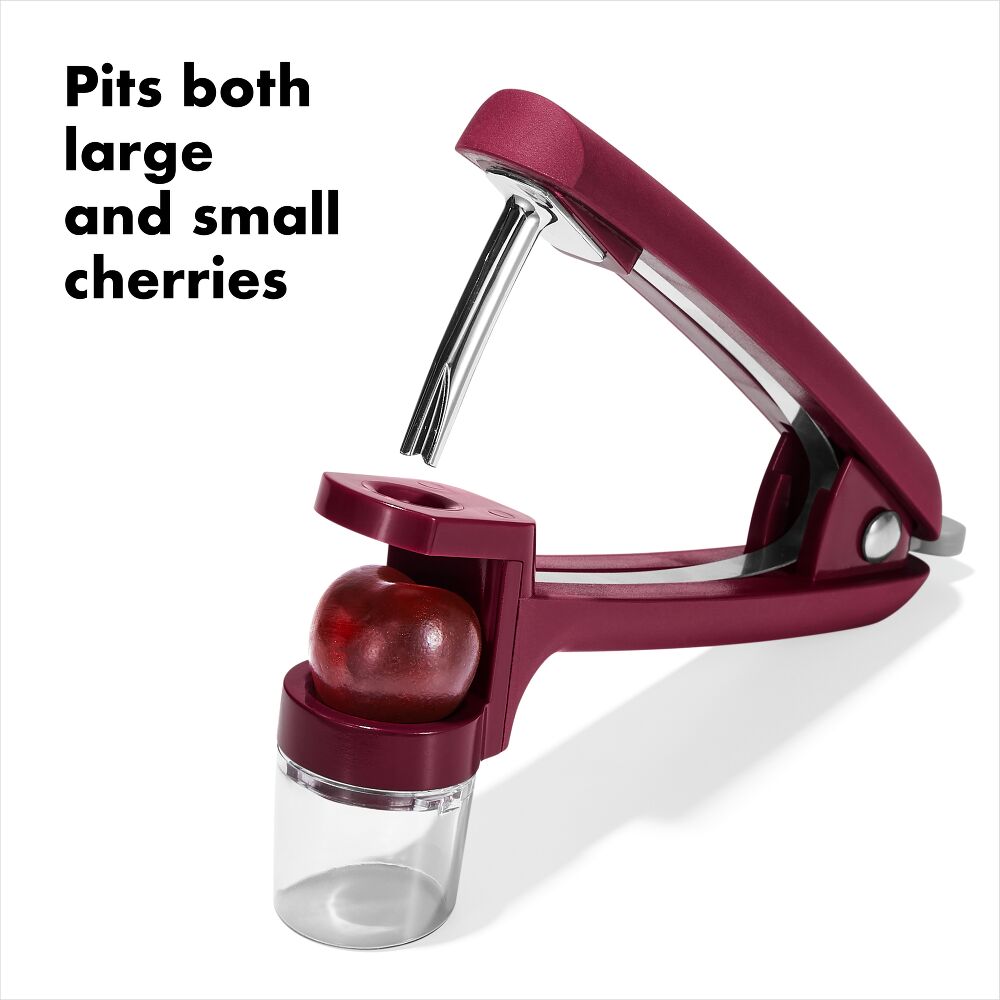 OXO Good Grips Cherry & Olive Pitter - Beet Z2