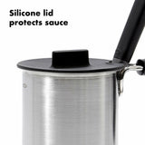 Grilling Basting Pot and Brush Set N9