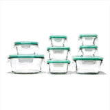 16 Piece Glass Smart Seal Everyday Container Set U9