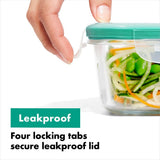 16 Piece Glass Smart Seal Everyday Container Set M9