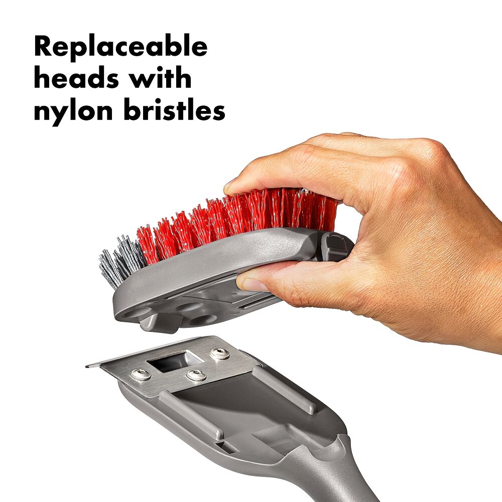 OXO Good Grips Nylon Grill Brush for Cold Cleaning D1