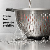 Stainless Steel 3 qt./ 2.8L Colander E1