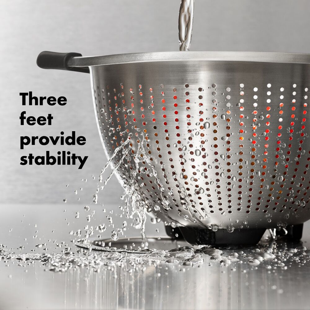 Stainless Steel 3 qt./ 2.8L Colander E1