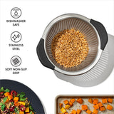 Stainless Steel 3 qt./ 2.8L Colander E1