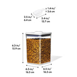 OXO Good Grips Pet POP Container – 4.4 Qt/4.2 L with Scoop B5