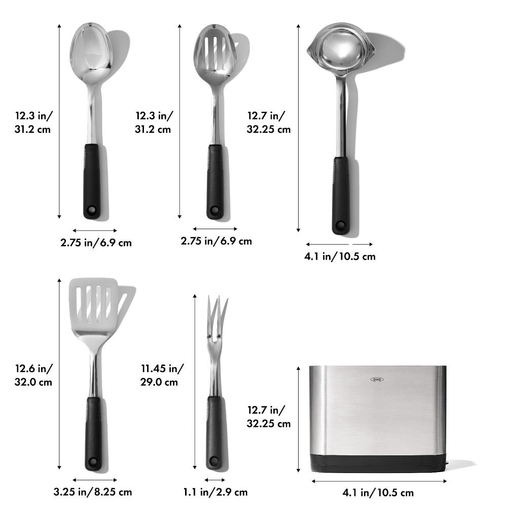 6-piece Prep & Serve Kitchen Tool Set E4