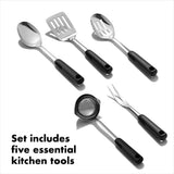 6-piece Prep & Serve Kitchen Tool Set E4
