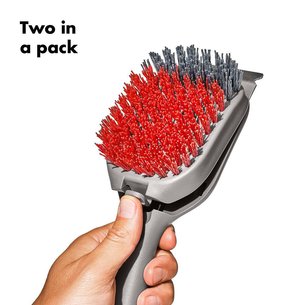 OXO Good Grips Nylon Grill Brush for Cold Cleaning Replacement Heads E2