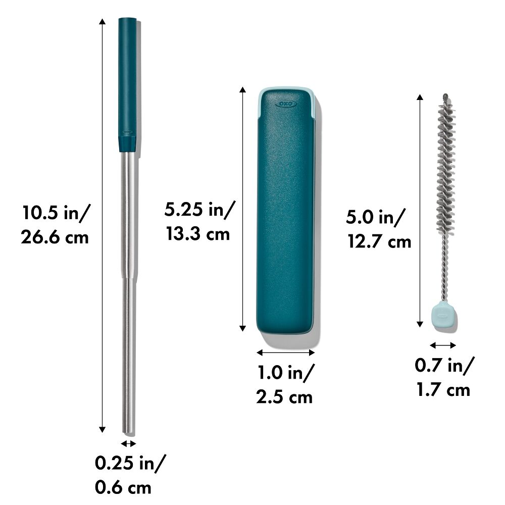 Collapsible Straw With Case D0