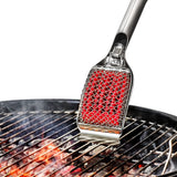 Coiled Grill Brush With Replaceable Head X4