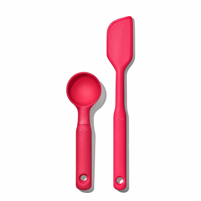 Silicone Cookie Scoop & Small Spatula Set K1