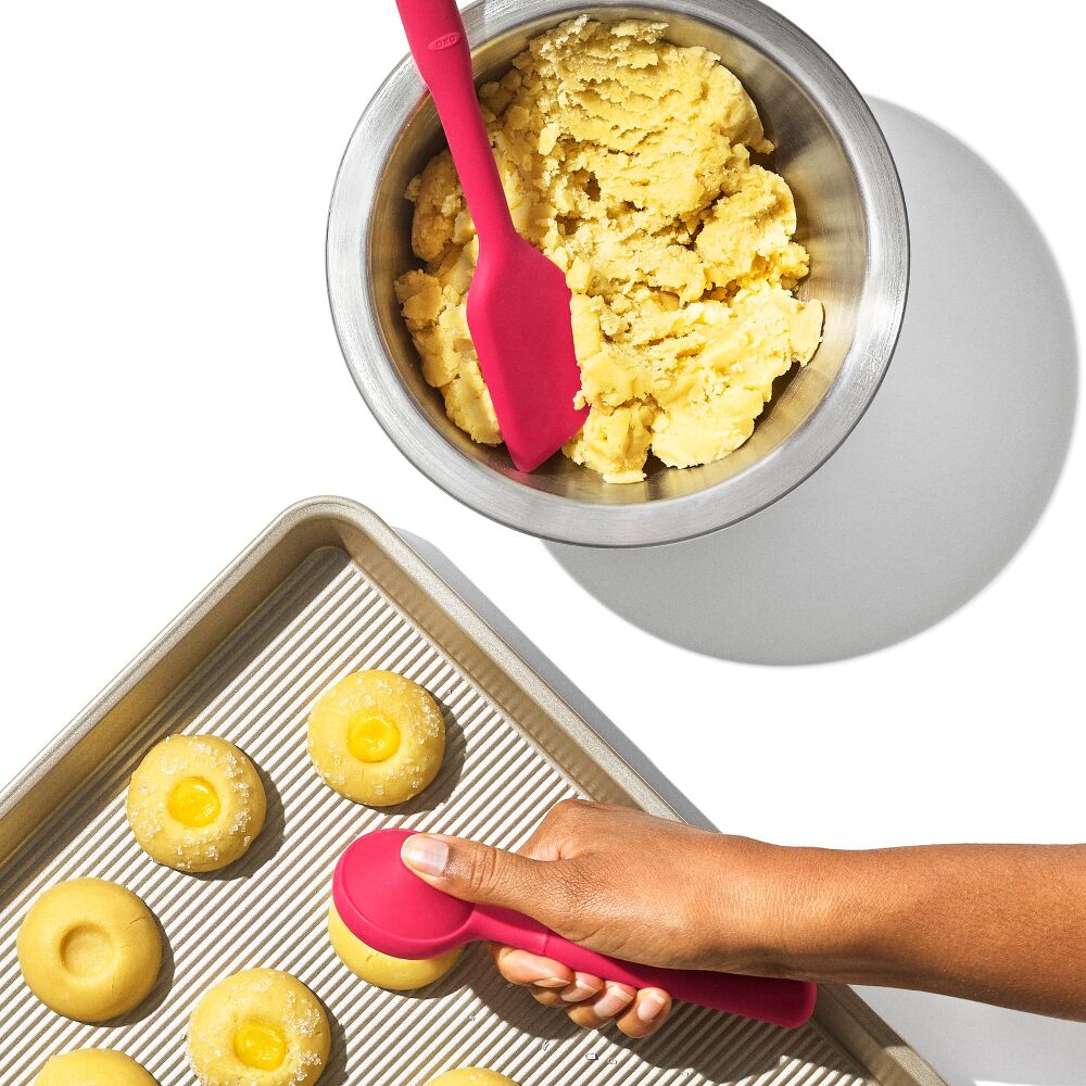 Silicone Cookie Scoop & Small Spatula Set K1