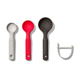 3-Piece Silicone Cookie Scoop Set K3