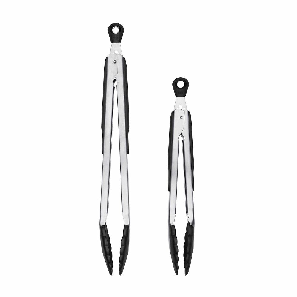 2-Piece Tongs with Nylon Heads Set W2