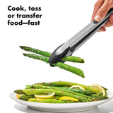 2-Piece Tongs with Nylon Heads Set W2