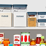 8-Piece Prelabeled Baking POP Container Set Z5
