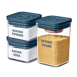8-Piece Prelabeled Baking POP Container Set Z5