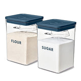 8-Piece Prelabeled Baking POP Container Set Z5