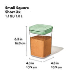 3-Piece POP Container Set with Mini Scoops M4