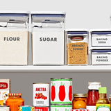 8-Piece Prelabeled Baking POP Container Set Z5