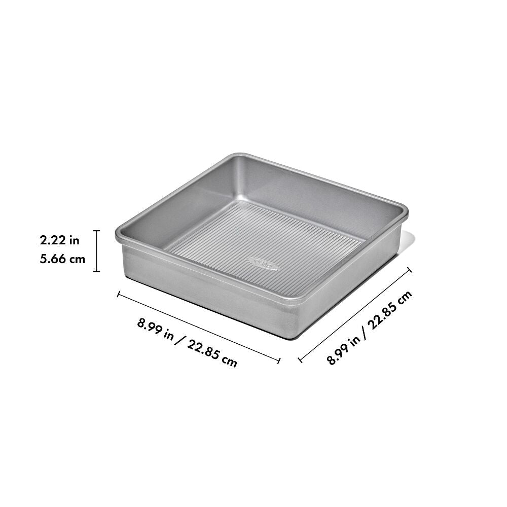 Nonstick Pro Clear Coated 9 In Square Cake Pan V1