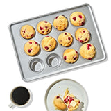 Nonstick Pro Clear Coated 12 Cup Muffin Pan F6