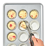 Nonstick Pro Clear Coated 12 Cup Muffin Pan H7