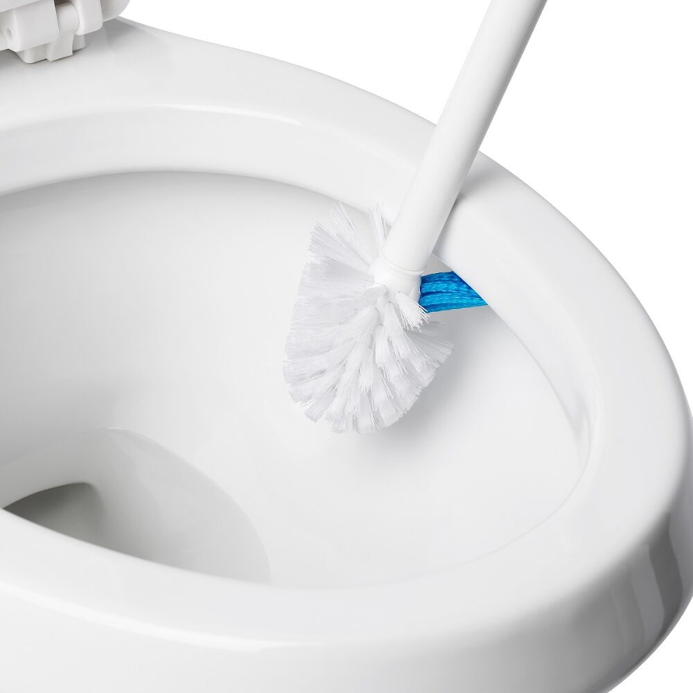 Toilet Brush with Rim Cleaner Y4