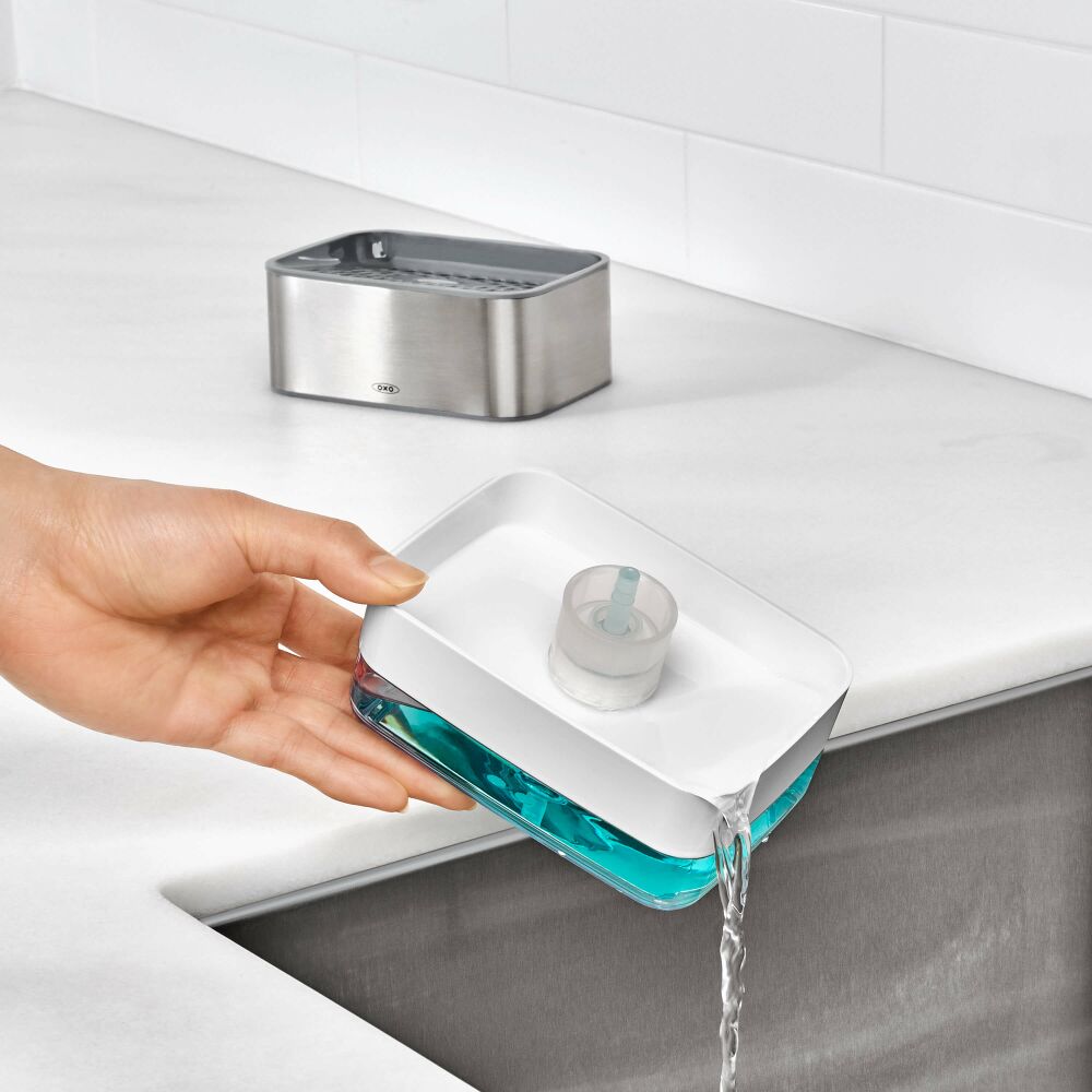 Soap Dispensing Sponge Holder D8