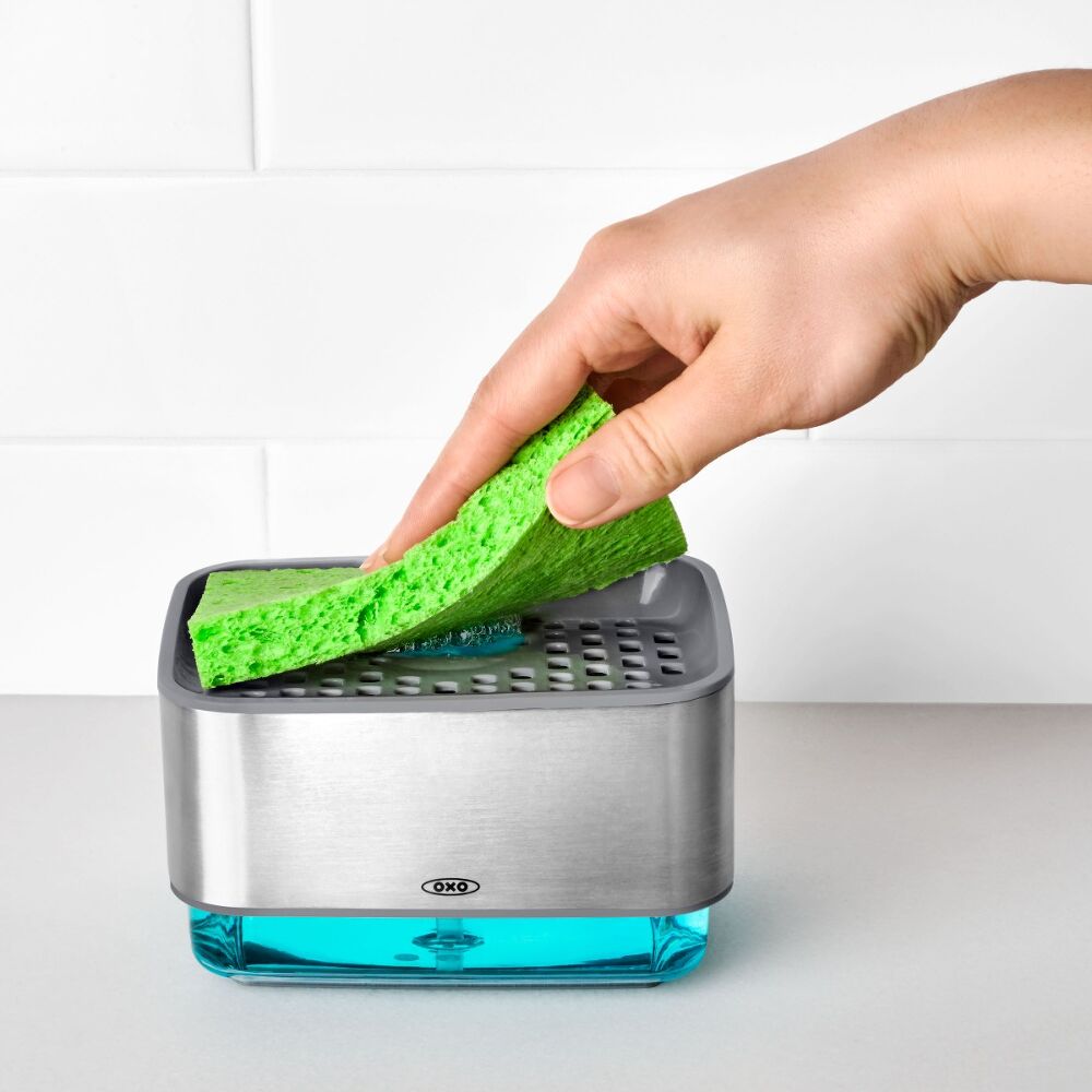 Soap Dispensing Sponge Holder D8